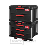 Milwaukee 4932472130 - Kompaktný organizér s 3 zásuvkami Packout™ Box System Náhľad