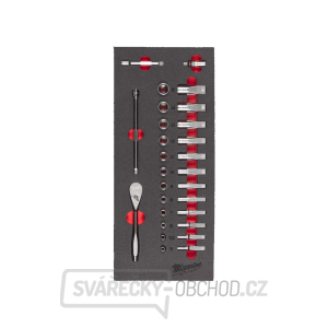 Milwaukee 1/4" 5 ÷ 15 mm Gola sada v penovej vložke (28 kusov) gallery main image
