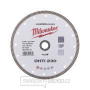 Diamantový brúsny kotúč Milwaukee DHTI 230 mm - celý obvod Náhľad