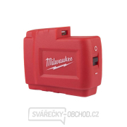 Akumulátorový adaptér Milwaukee M18 USB PS HJ2, slot M18, nabíjačka USB 2,1 A, napájací zdroj pre vyhrievané oblečenie,... gallery main image