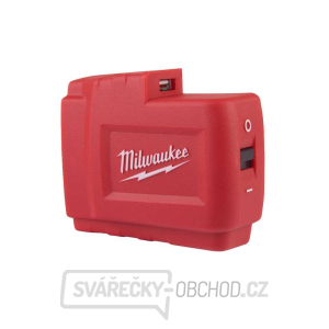 Akumulátorový adaptér Milwaukee M18 USB PS HJ2, slot M18, nabíjačka USB 2,1 A, napájací zdroj pre vyhrievané oblečenie, 4932471597 gallery main image