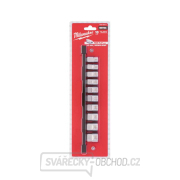 Nástrčné hlavice 3/8" so šesťhranom 10 ÷ 19 mm Milwaukee 4932492507 - pochrómované (sada 10 ks) Náhľad