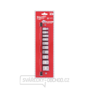 Šesťhranné nástrčné hlavice 3/8" 5/16 ÷ 7/8" Milwaukee 4932492510 - chrómované, palcové (sada 10 ks) Náhľad