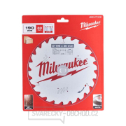 Rezný kotúč 190 mm Milwaukee CSB P W 190 x 30 x 1,6 x 24ATB Náhľad