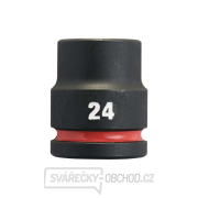 Milwaukee Shockwave™ Impact Duty 3/4" HEX 24 mm, krátky gallery main image