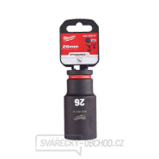 1/2" nástrčná hlavica Milwaukee Shockwave™ Impact Duty 26 mm, rázová, predĺžená Náhľad