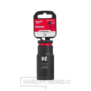 1/2" rázová nástrčka Milwaukee Shockwave™ Impact Duty 24 mm, predĺžená gallery main image