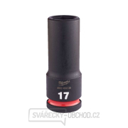 1/2" rázová hlavica Milwaukee Shockwave™ Impact Duty 17 mm, predĺžená gallery main image