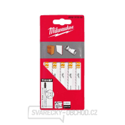 Bimetalové pílové listy BI 75 x 2,5 mm Milwaukee T 101 BF pre priamočiaru pílu (drevo a plast) Náhľad