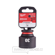 1/2" nástrčná hlavica Milwaukee Shockwave™ Impact Duty 30 mm, krátka Náhľad