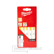 Milwaukee T 144 DF rýchlorezné pílové listy Bi 75 x 4 mm pre priamočiaru pílu (drevo a plast) Náhľad