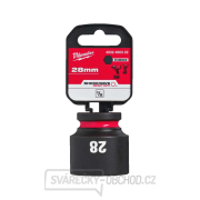 1/2" rázová hlavica Milwaukee Shockwave™ Impact Duty 28 mm, krátka Náhľad