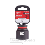 1/2" nástrčná hlavica Milwaukee Shockwave™ Impact Duty 26 mm, krátka Náhľad