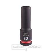 1/2" rázová hlavica Milwaukee Shockwave™ Impact Duty 12 mm, predĺžená gallery main image