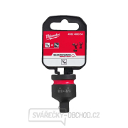 Adaptér Milwaukee Shockwave HEX z 1/2" štvorhranu na 3/8" Náhľad