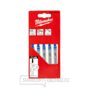 Pilové plátky 55 x 2 mm Milwaukee T 118 B do přímočaré pily (Kov) Náhled