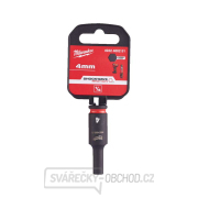 Priemyselná rázová vlna 1/4" 4 mm Milwaukee 4932480251, dlhá Náhľad