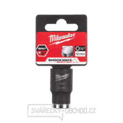 Milwaukee Shockwave™ Impact Duty 12 mm 1/2" priemyselná nástrčka, predĺžená, rázová Náhľad