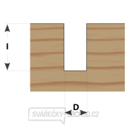 IGM M100 Drážkovací fréza - D12,55x25,4 L65 S=8 HW Náhled