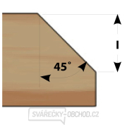 IGM M109 Uhlová fréza s ložiskom - 45° D32,2x11,34 L62 S=8 HW Náhľad