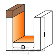 Drážkovacia fréza s ložiskom CMT C912B - D16x31,7 B16 S=8 HW Náhľad