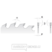 CMT Industrial Pílový kotúč pre finálne priečne rezy - D305x3,2 d30 Z72 HW -5°Neg Náhľad