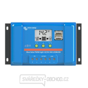 Solárny PWM regulátor Victron Energy 5A LCD a USB 12V/24V gallery main image