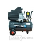 Matabro MB-K102, Olejový kompresor 24l, 230V | 2500W Náhľad