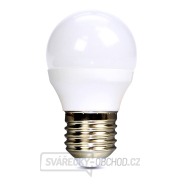 Solight LED žiarovka, miniglobe, 6W, E27, 6000K, 510lm gallery main image