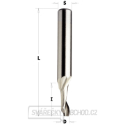 Špirálová fréza na ALU a PVC CMT C188 - D12x14 L80 S = 8mm HSS Náhľad