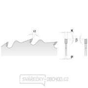 CMT Industrial Rozmietací kotúč s obmedzovačom triesky - D350x3,5 d30 Z36 HW Náhľad