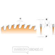 CMT XTreme Pílový kotúč na profilové lišty - D250x3,0 d30 Z80 HW Náhľad