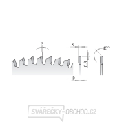 CMT Industrial Pílový kotúč na lamino a DTD - D160x2,2 d20 Z40 HW Virutex Náhľad