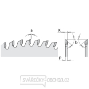 CMT CHROME C283 Pilový kotouč na lamino bez předřezu - D250x3,2 d30 Z80 HW Náhled