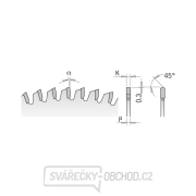 CMT Pilový kotouč na lamino, plast a neželezné kovy - D280x3,2 d30 Z64 HW Náhled