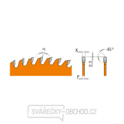 CMT Orange Pílový kotúč na neželezné kovy a plasty - D160x2,2 d20 Z24 HW Náhľad