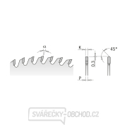 CMT Pílový kotúč na neželezné kovy a plasty - D250x3,2 d32 Z80 HW Náhľad