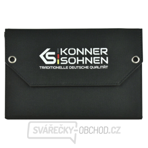 Monokryštalický kremíkový prenosný solárny panel Könner & Söhnen KS SP28W-4 gallery main image