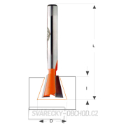 CMT Fréza pre rybinový spoj - D5,3x4 L43 17° S=6 pre Hoffmann HW Náhľad