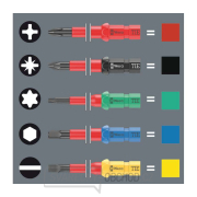 Wera 006605 Náhradné skrutkovacie nože Kraftform Kompakt VDE 15 Krútiaci moment 1,2 ÷ 3,0 Nm extra slim 1 TIE (sada 15 dielov) Náhľad