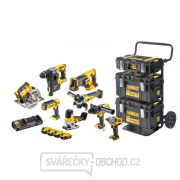 Aku bezuhlíková kombo sada nářadí 18V 4x5,0 Ah XR DeWALT DCK856P4 gallery main image