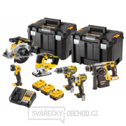 Aku bezuhlíková kombo sada nářadí 18V 3x5,0 Ah XR DeWALT DCK690P3T gallery main image