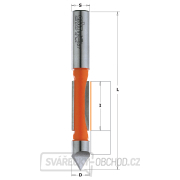 Fréza na otvory CMT - D6x18 L70 S=6 Z1+1 HW Náhľad