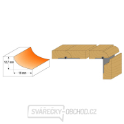 CMT C937 Zaobľovacia fréza konvexná - R12,7 D38,1x15,5 S=12 HW Náhľad