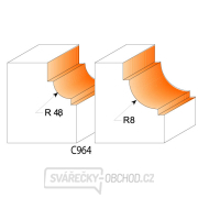 CMT C963 Zaobľovacia fréza konvexná - R4,8 D25,4x11,5 S=8 HW Náhľad