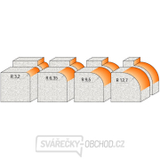 CMT C980 Zaoblovací fréza na CORIAN - R3,2 D19,05 I12,7 S=12 Náhled