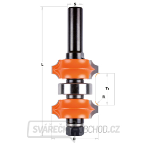 CMT Obojstranná zaobľovacia fréza - R2 alebo 3 I11,1-31,75 S=12 HW gallery main image