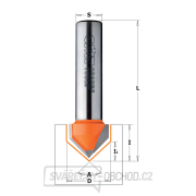 CMT C915 Fréza s V-drážkou 90° - D12,7x12,7 90° S=8 HW Náhľad