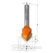 CMT C915 Fréza s V-drážkou pre Alucobond - 90° D18x7,45 S=8 HW Náhľad