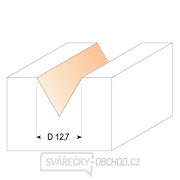 CMT fréza s V-drážkou - 60° D12,7x11 60° S=6 HW Náhľad